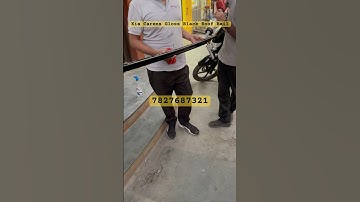 How to Install Glossy Black Roof Rails XLINE Kia Carens | Easy & Secure Silicone Method