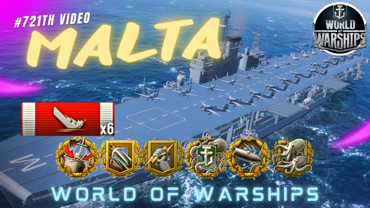 MALTA World of Warships - What is the BEST AIRCRAFT CARRIER in the game ...
