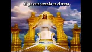 Al que esta sentado en el trono
