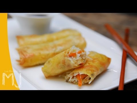 Video: Cómo Hacer Rollitos Con Verduras Y Requesón