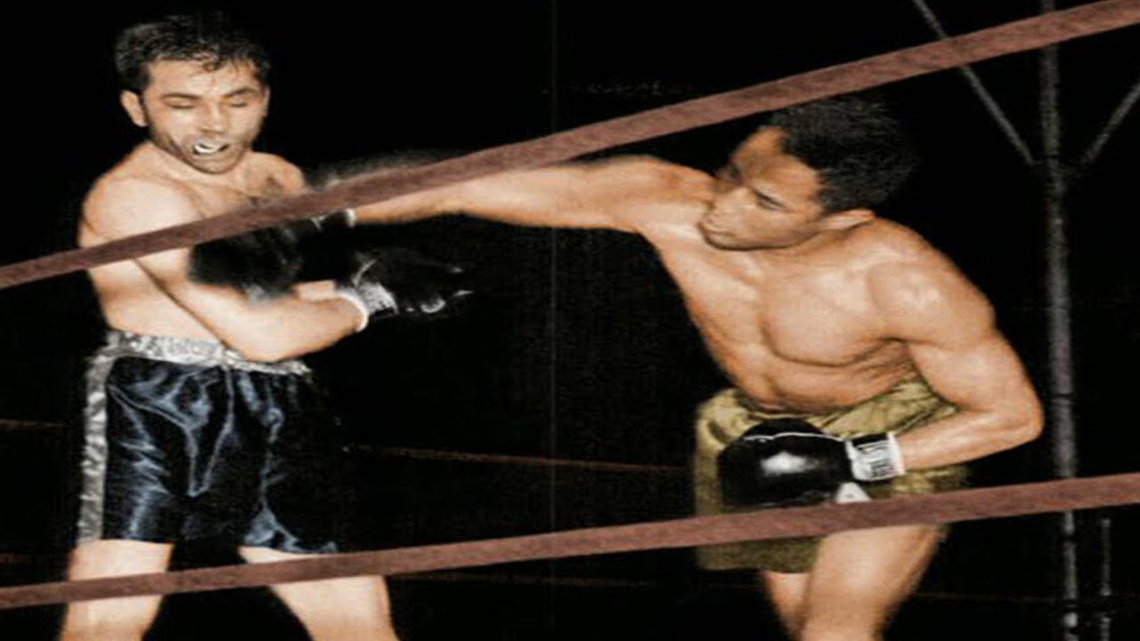 REMASTERED! Henry Armstrong vs Barney Ross (31.5.1938) Colorized