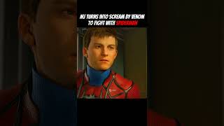 Venom Transforms Mj To Scream Symbiote shorts