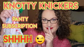Knotty Knickers Subscription Unboxing & Review May 2022 Curvy Girl Undies Plus Size