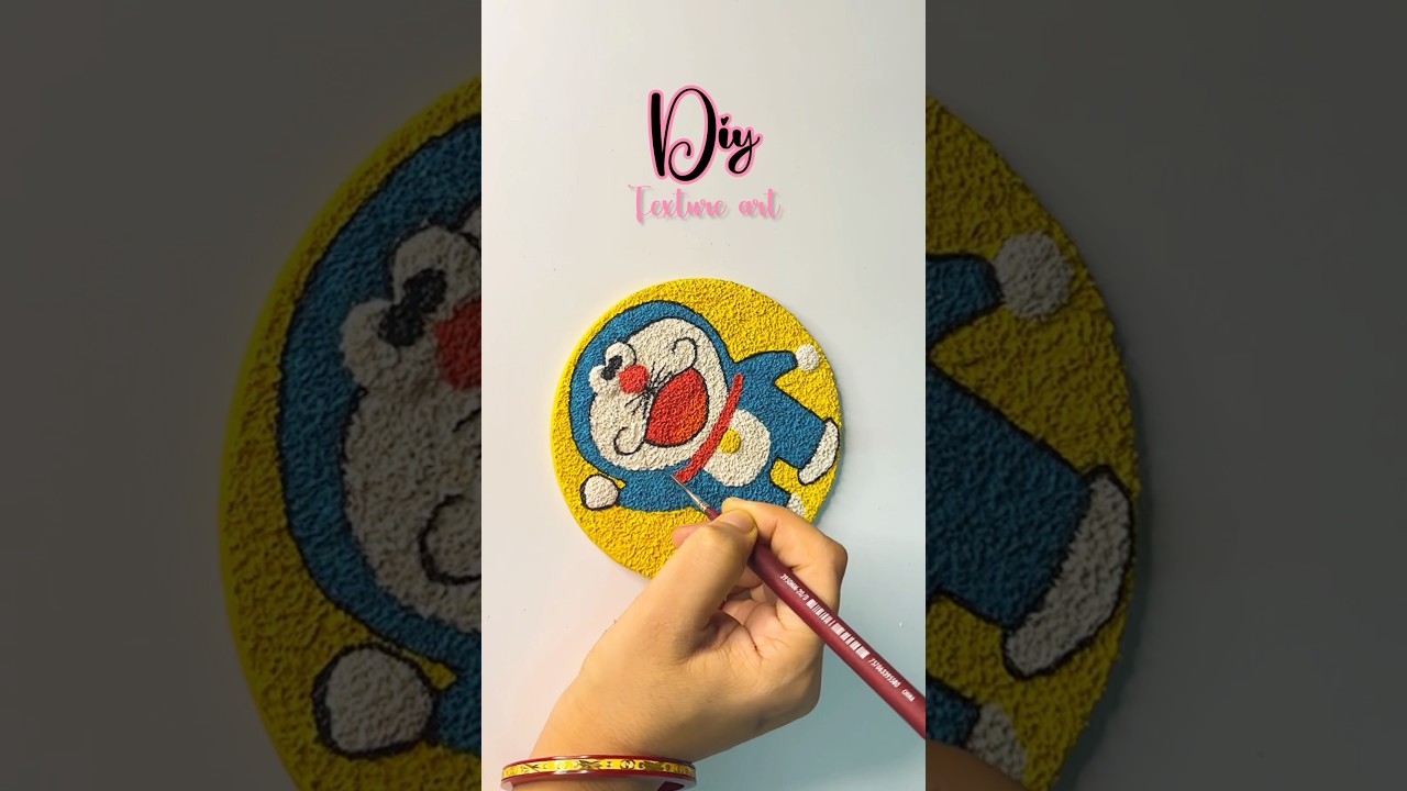 Diy Tissue Paper Texture Art