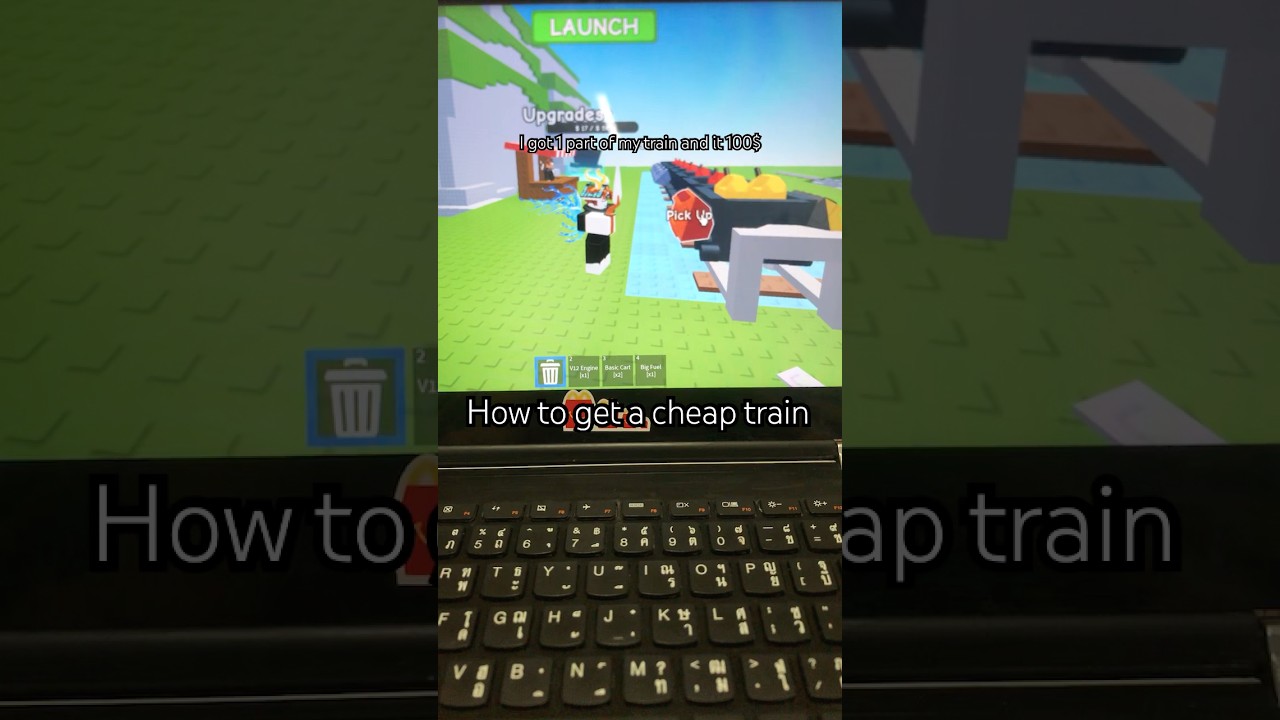 How to get a cheap train in Build a cart •|• 