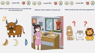 Brain Out 2 - Level 232, 233, 234 Gameplay Solution