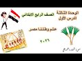 عـلـم وطـنـنـا مـصـر الصف الرابع الابتدائي دراسات اجتماعية منهج 2026 