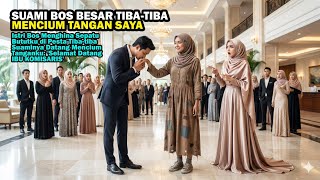 DIHINA ISTRI BOS KARENA SEPATU BUTUT SUAMINYA MALAH CIUM TANGANKU SELAMAT DATANG IBU KOMISARIS KU...