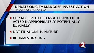 BCI Investigation into Springfield City Manager case continues