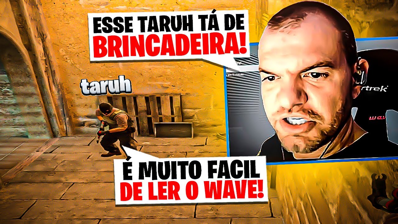 Fiz o WAVE ficar NERVOSO comigo nessa PARTIDA no CS2!