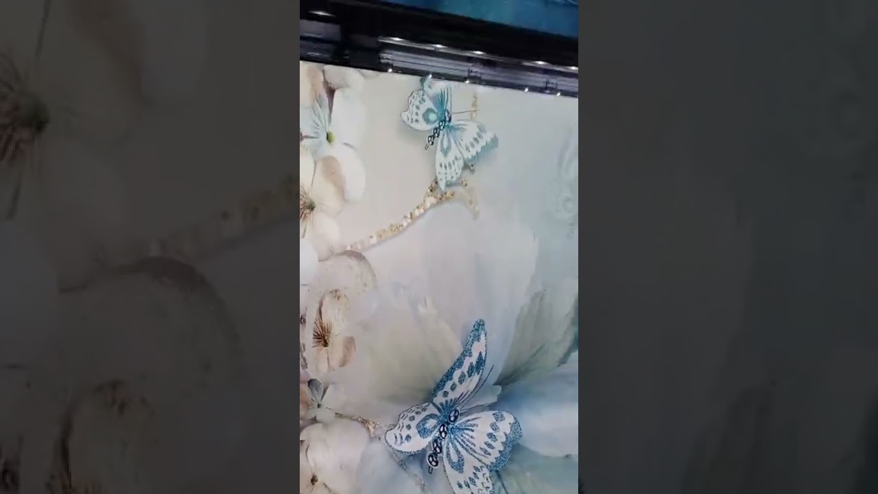 wallpaper printing process for home / office