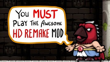 The HD REMAKE MOD for Spelunky 2 Got a HUGE UPDATE