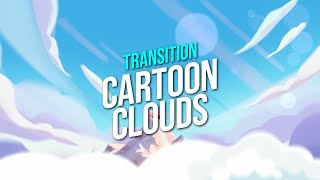Cloud Cartoon Transition Animation - After Effects Template