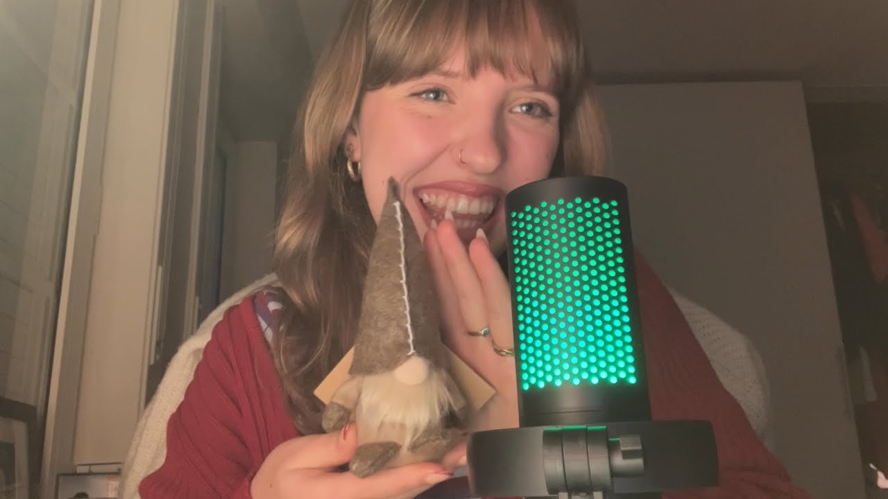 ASMR| first time using a mic! 🌷