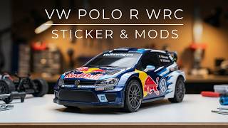 MJX Hyper Go 7304 VW Polo R 2015 WRC 1/7th Scale Sponsoren Aufkleber und einige Mods #bygun #mjx
