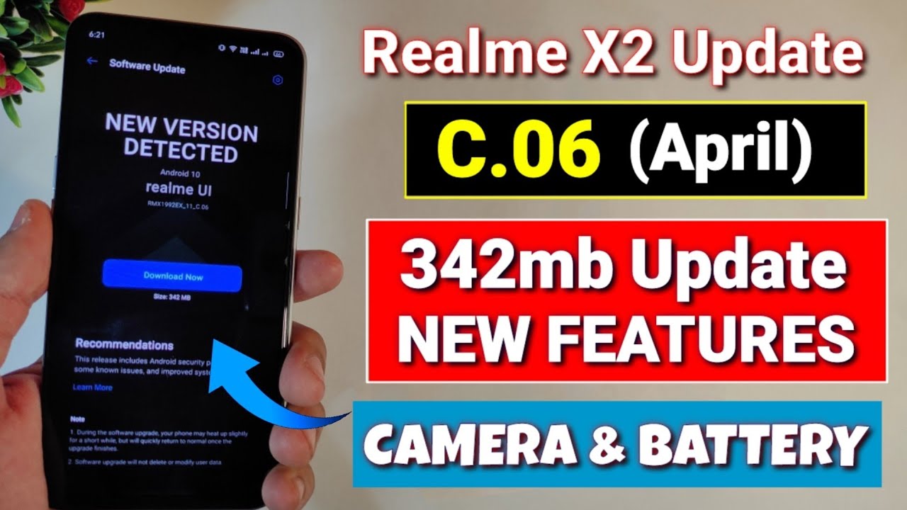 Realme X2 C.06 April new update | New features, bugs fixed | Realme X2 new update