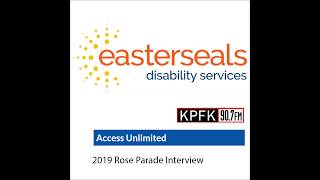 KPFK 90.7 FM "Access Unlimited" Interview with Easterseals Southern California Representatives screenshot 3