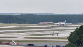 FedEx 767-300 Landing At Raleigh/Durham International Airport