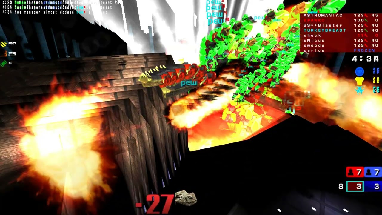 Quake Live: California (POV) Freeze Tag on Blood Covenant 