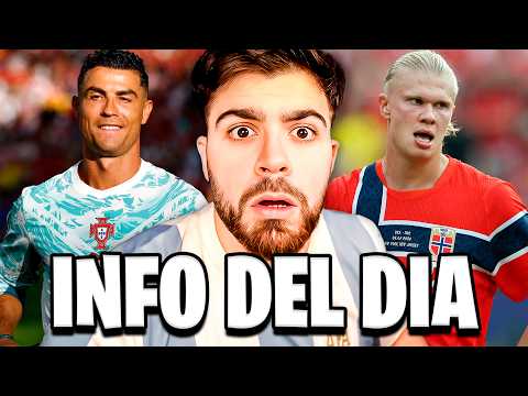 LA COBRA REACTS TO TODAY'S NEWS: CRISTIANO RONALDO ANNOUNCES HIS FINAL WORLD CUP AND HAALAND IS U...