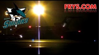 Fry's Electronics 727-281/ Adv (B722) taxiing & take off YUL on 28