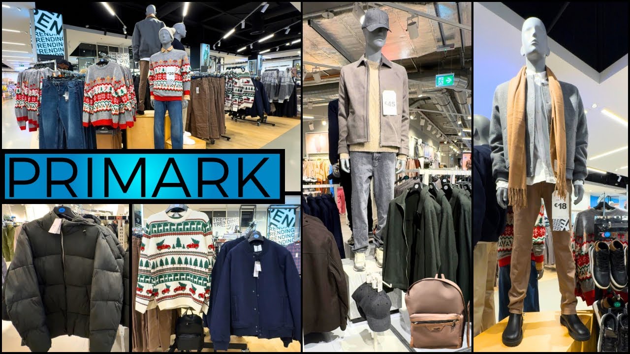 PRIMARK | ROPA Y ACCESORIOS DE HOMBRE 🙍‍♂️ DICIEMBRE