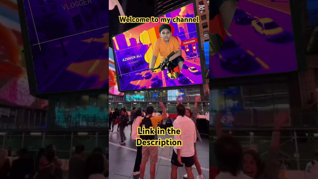 Crazy Colorful Sign Lights Up the Night! 