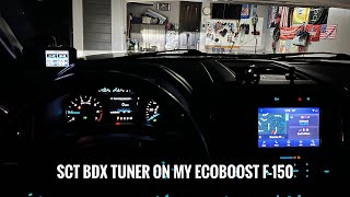 Quick easy horsepower, and better shifting. SCT BDX install and review on my 2020 EcoBoost F-150