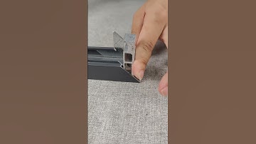 Extremely narrow double frame screen window, 2 cm extremely narrow frame, with drain hole!#qiangning