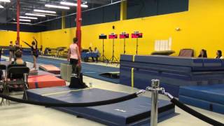 USAG Level 3 Vault 9.650 | 8 Year Old Grace Lim |Going for Gold 11-08-15