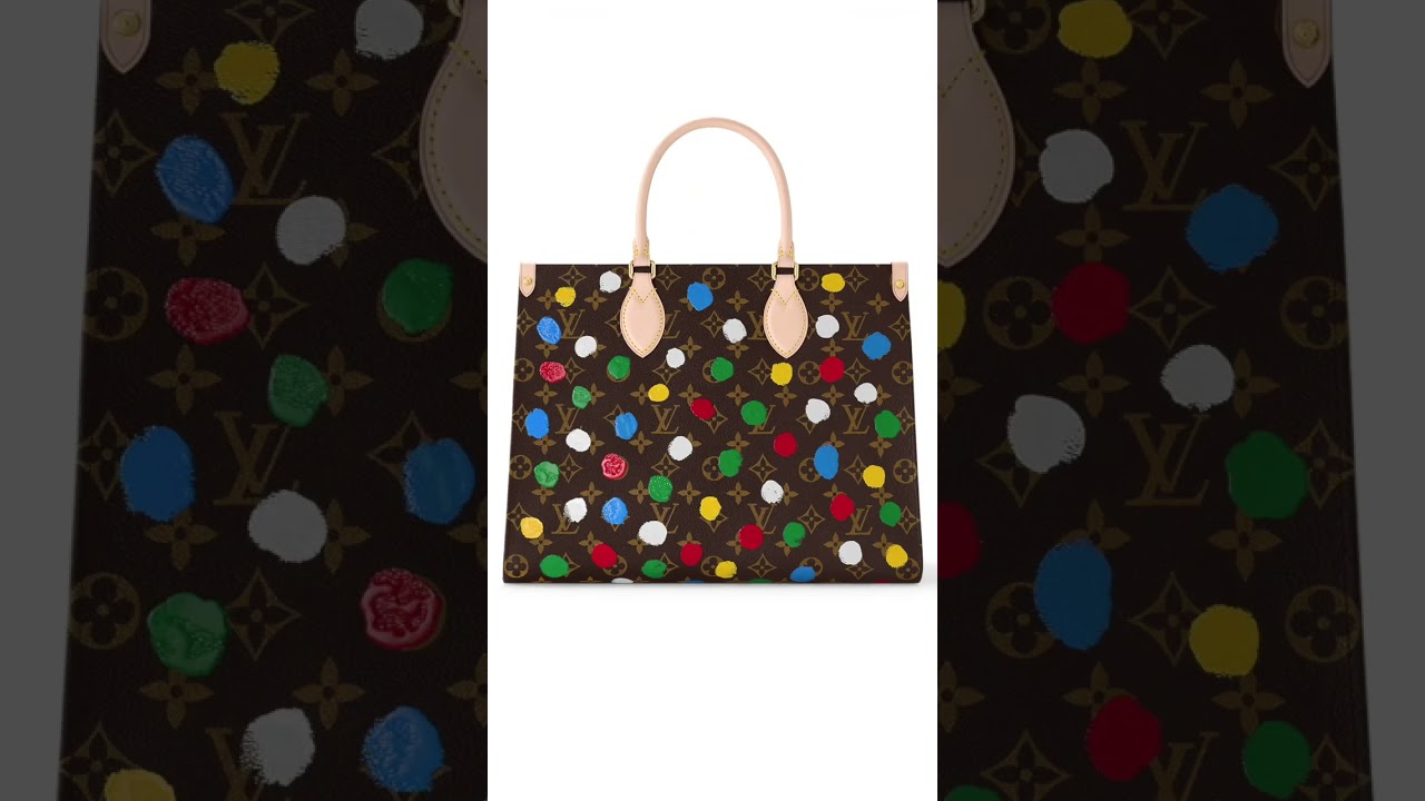 Louis Vuitton X Yayoi Kusama Painted Dots Elizabeth Pencil Pouch