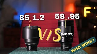 Nikon 85 f1.2 VS 58 (NOCT) f0.95 | Who wins?