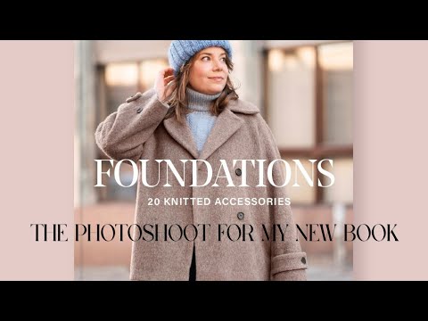 We Shot 35 Knitting Samples in One Day | New Book Photoshoot Vlog