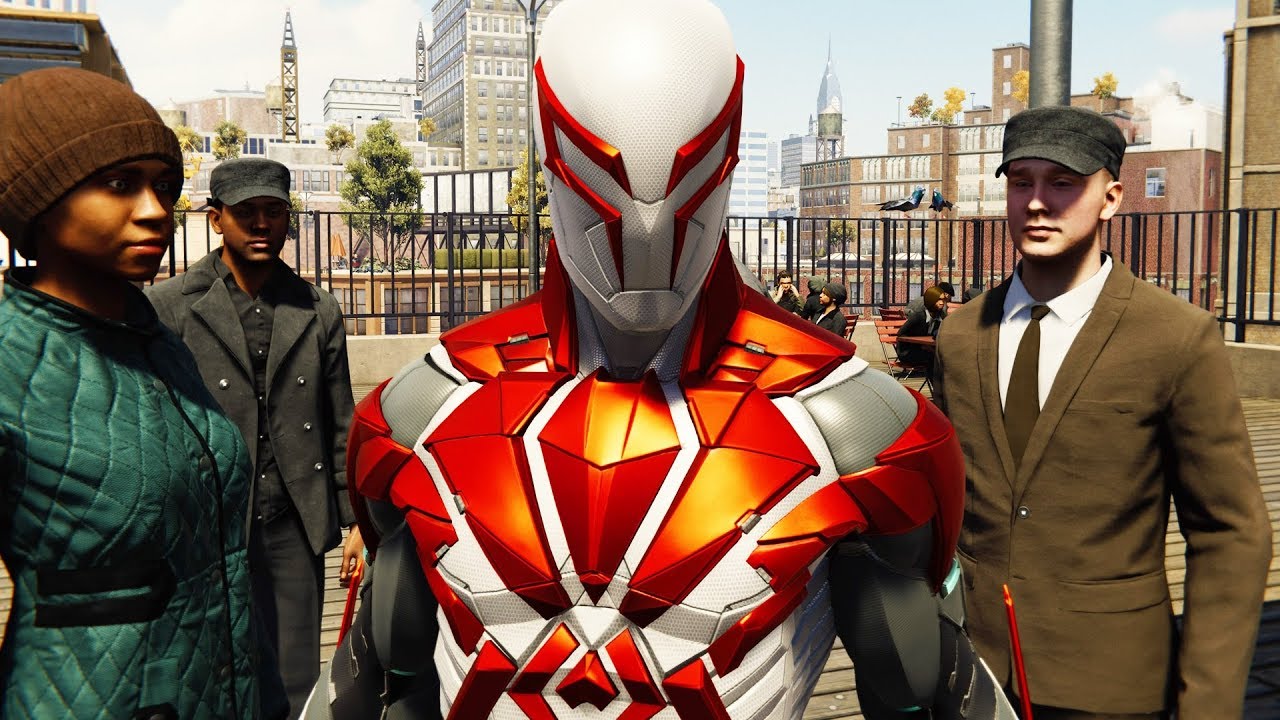 Spider-man PS4 New Suit – Spider-man 2099 White Suit Gameplay | Superhero FXL