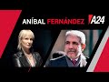 Aníbal Fernández mano a mano con Romina Manguel en #RM