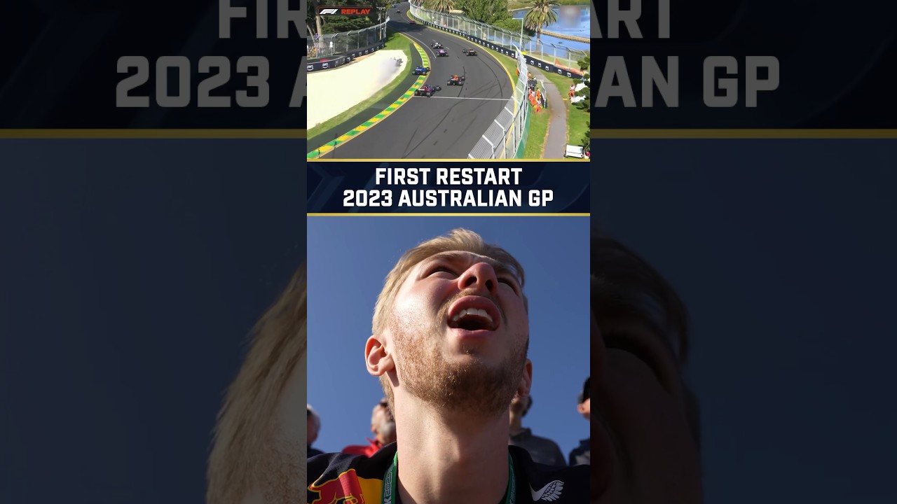 First Restart Live Reaction - 2023 Australian Grand Prix