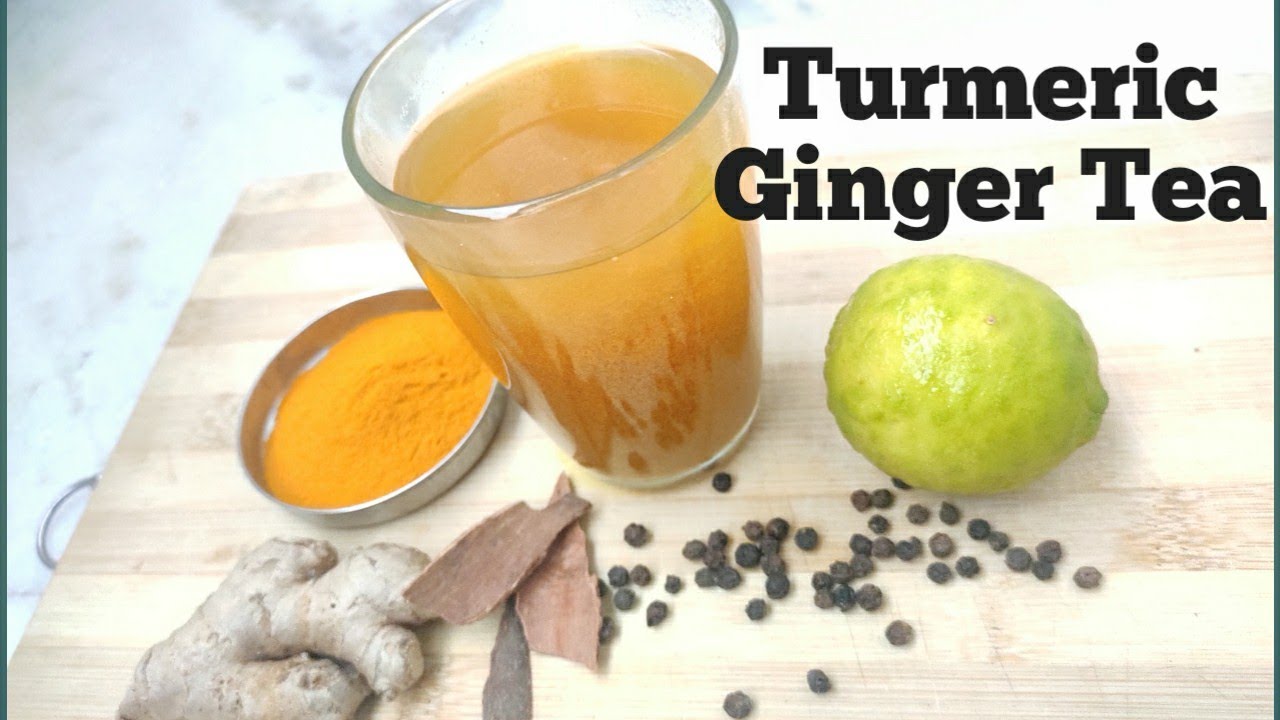 Turmeric ginger tea | Immunity booster | Natural cold remedy - YouTube