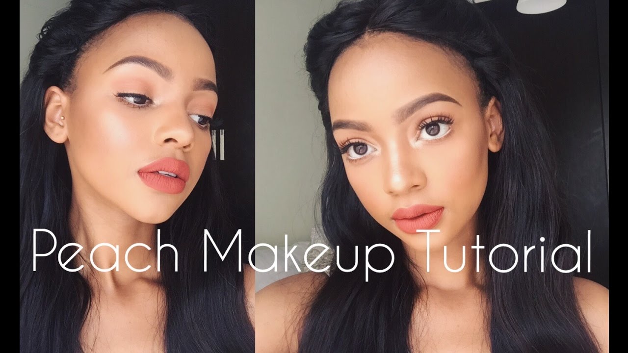 Summer Peach Makeup Tutorial Soft Glam MIHLALI N YouTube