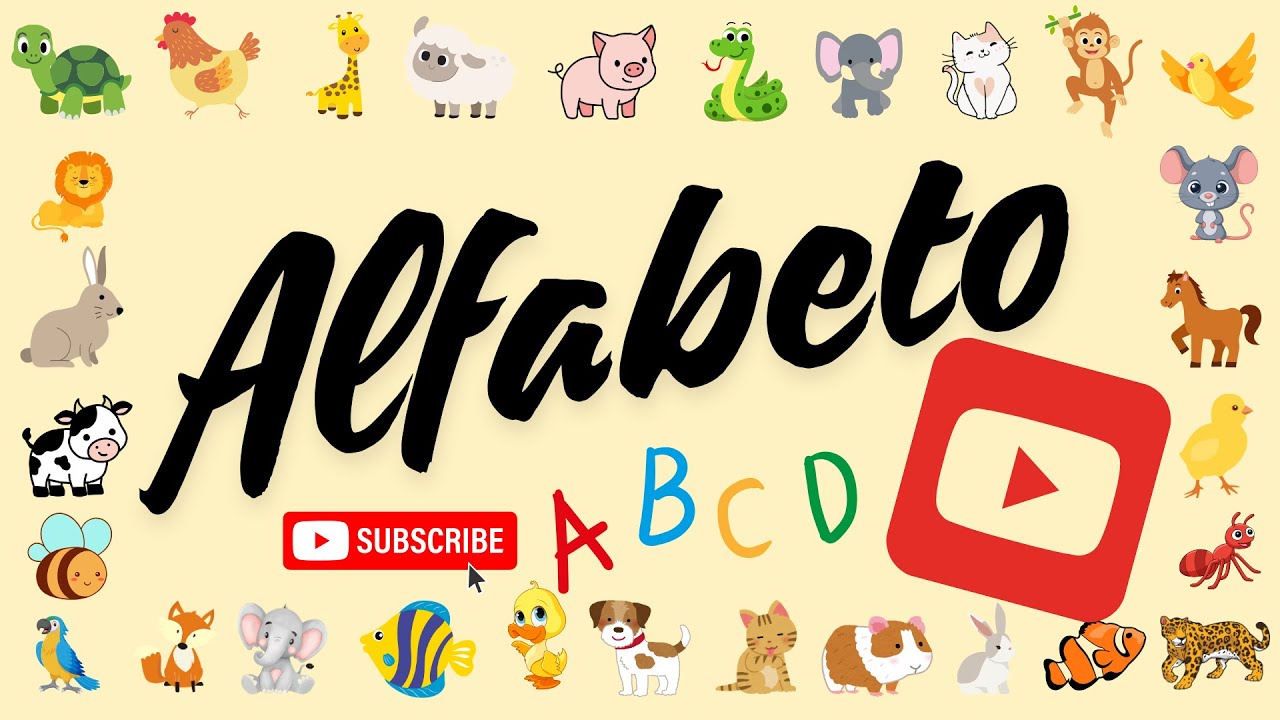 Aprenda o Alfabeto de Forma Divertida | ABC para Crianças - YouTube