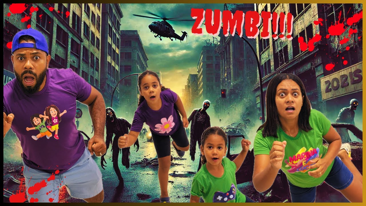 🧟‍♀️ INVASÃO ZUMBIE, CORRE!!! 🧟