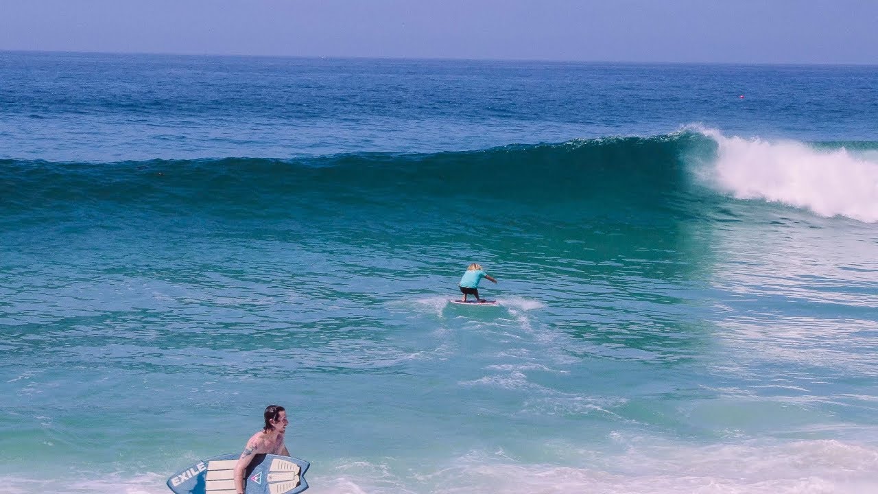 RAW | Professional Skimboarders Going for Broke = Sand Burn Central!