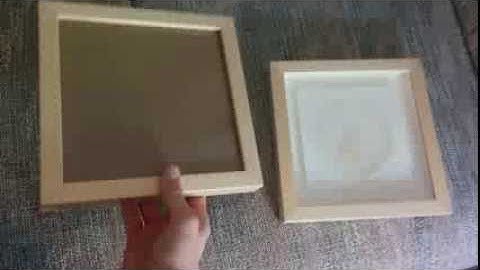 Hoe je een frame in een schaduwdoos verandert (beknopt)