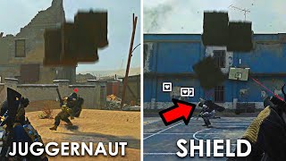 Shield vs Juggernaut against Care Package - Modern Warfare 2
