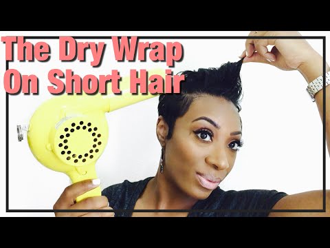 The Dry Mold On Short Hair Short Hair Tutorial Youtube