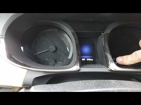 How to reset a maintenance light on a 2013 Toyota Avalon