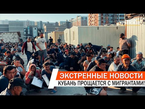 Скучать не будем! Кубань прощается с мигрантами! Пример всей России!