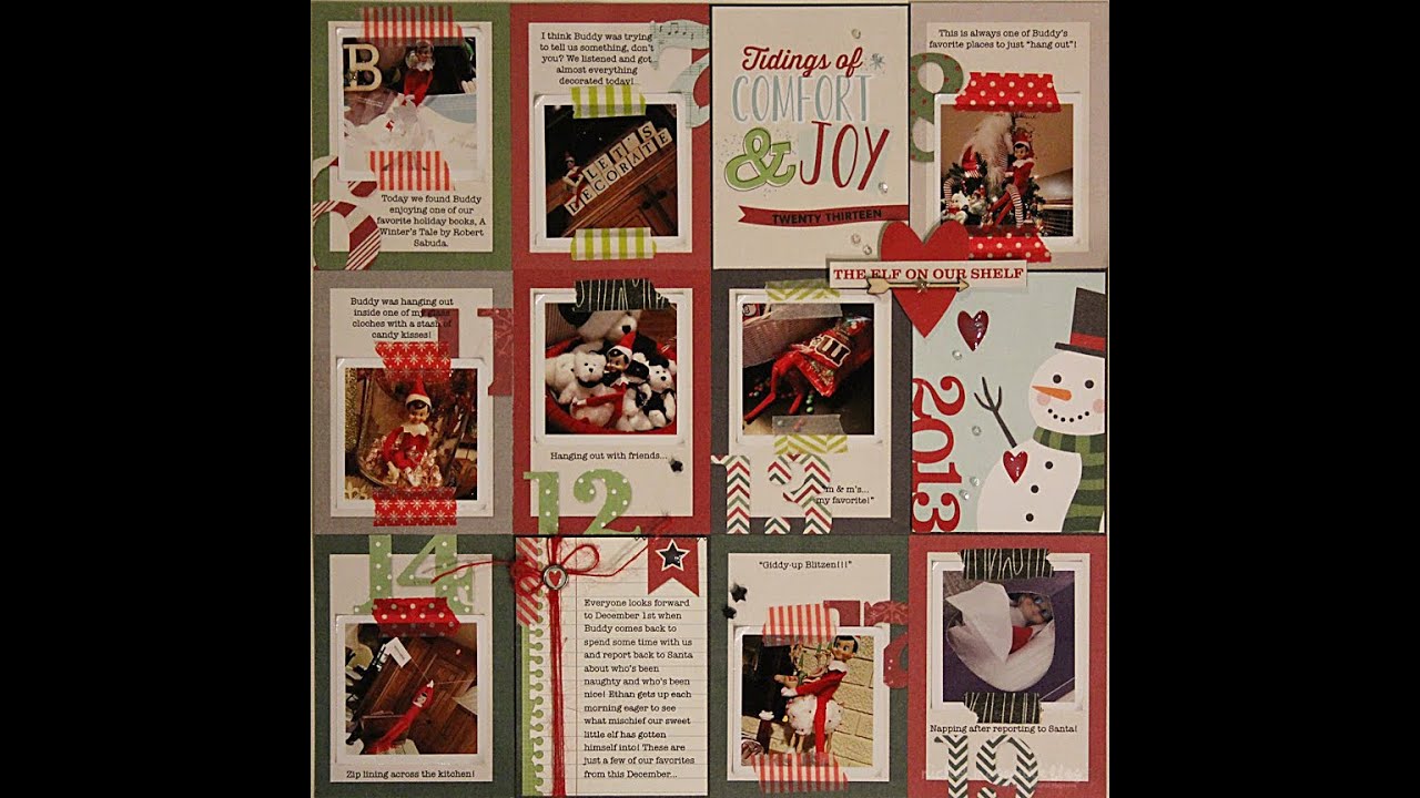 Simple Stories December Documented Layout