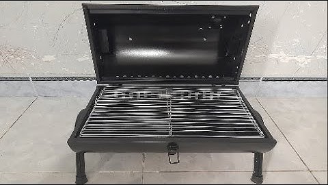 Review of high-end outdoor BBQ charcoal grill | Review bếp nướng than hoa BBQ cao cấp ngoài trời