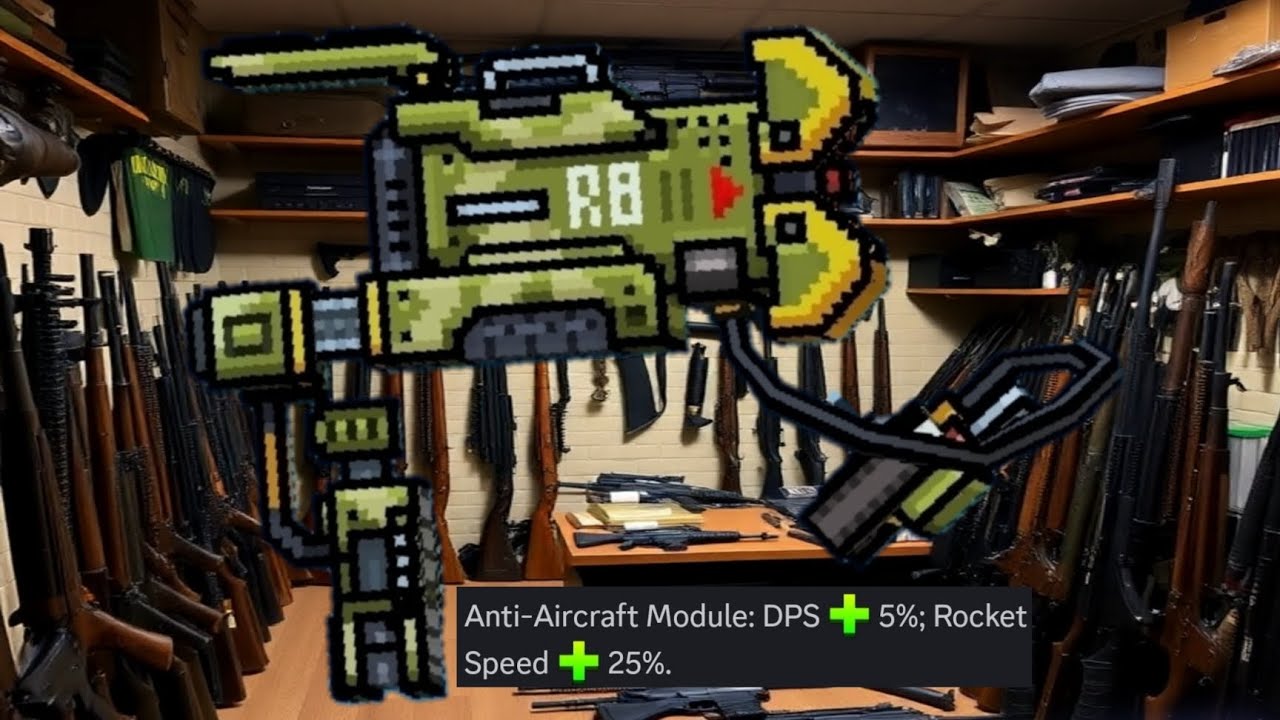 Pixel Gun 3D - Anti-Aircraft Module Buff Gameplay