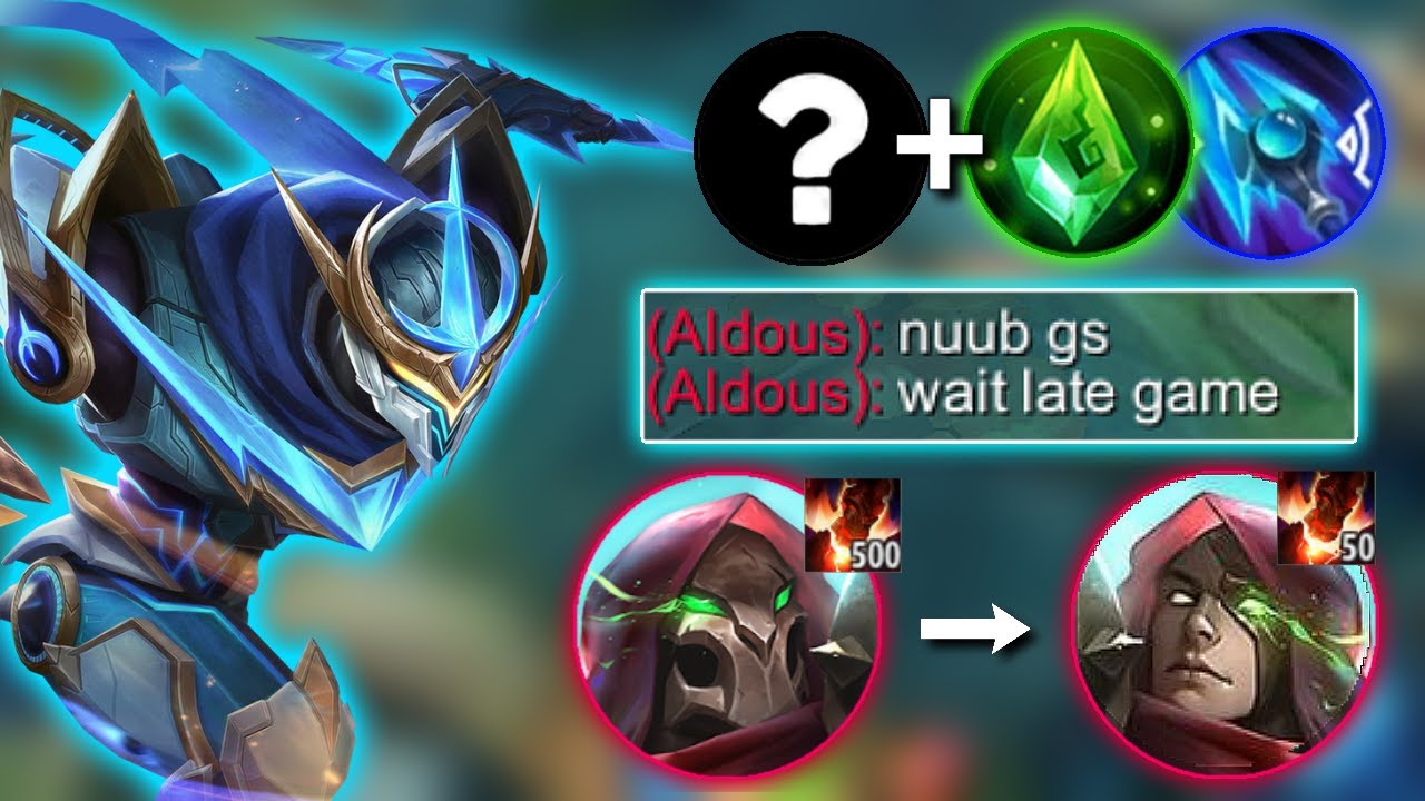 GUSION VS ALDOUS 500 STACK! | WILL I WIN? | LIGHTNING SPEED GUSION VS ALDOUS ONE PUNCH MAN! | MLBB